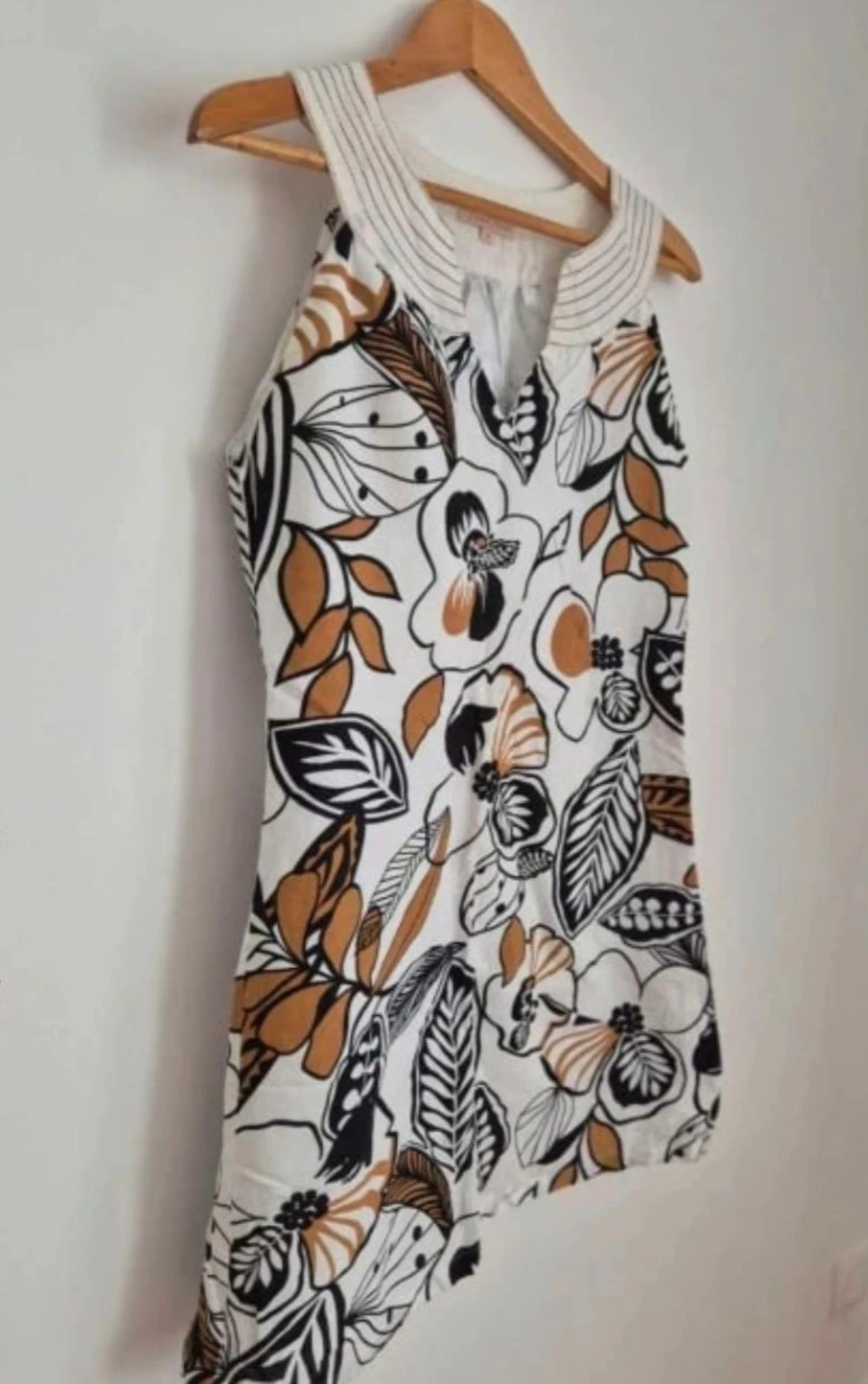 Zomerjurk met bloemenpatroon Maat M – photo 2